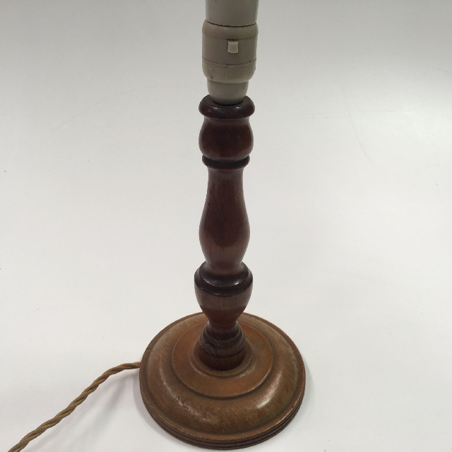 LAMP, Base (Table) - Vintage Turned Wood